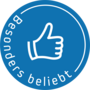 Button besonderBeliebt blau web 170px